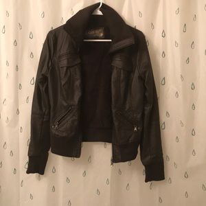 Pleather jacket